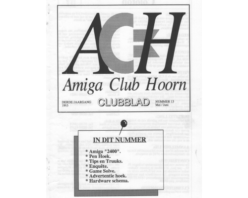 ACH Clubblad 13